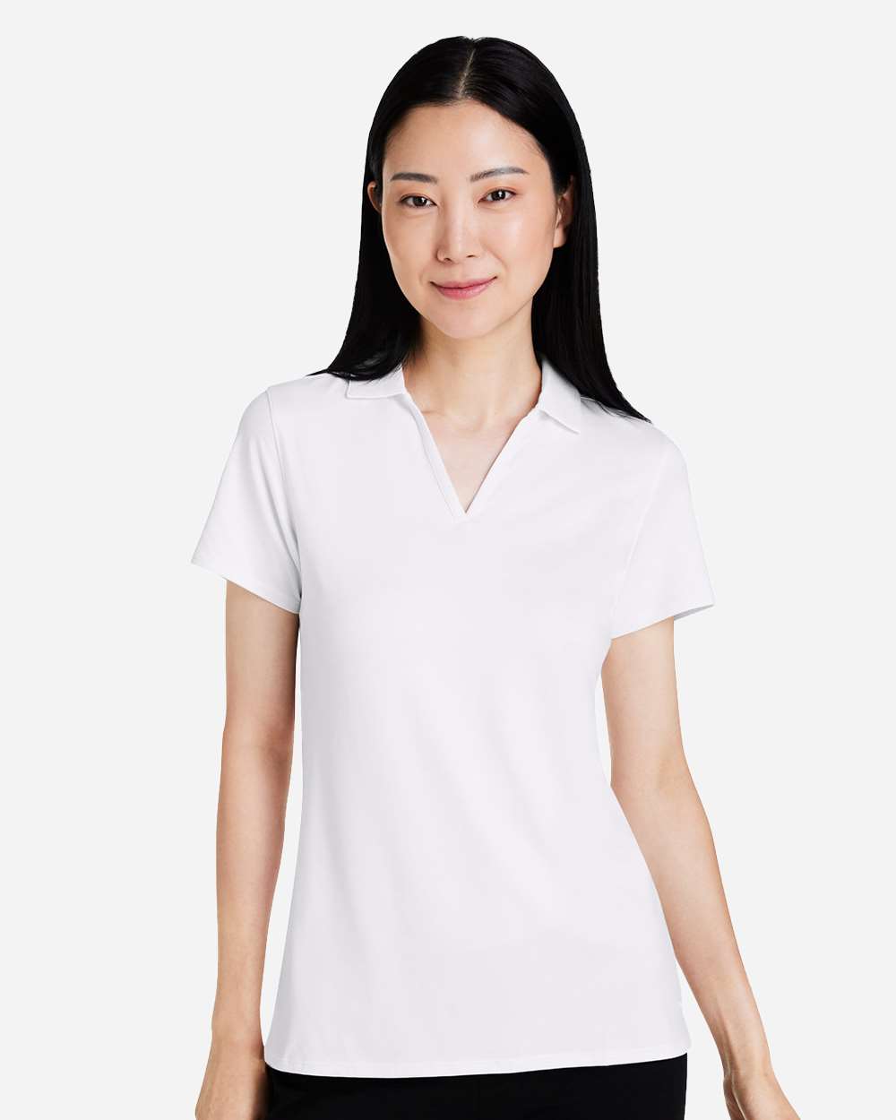 Women's Cloudspun Coast Polo - OnModelFront - B15646003 - Bright White