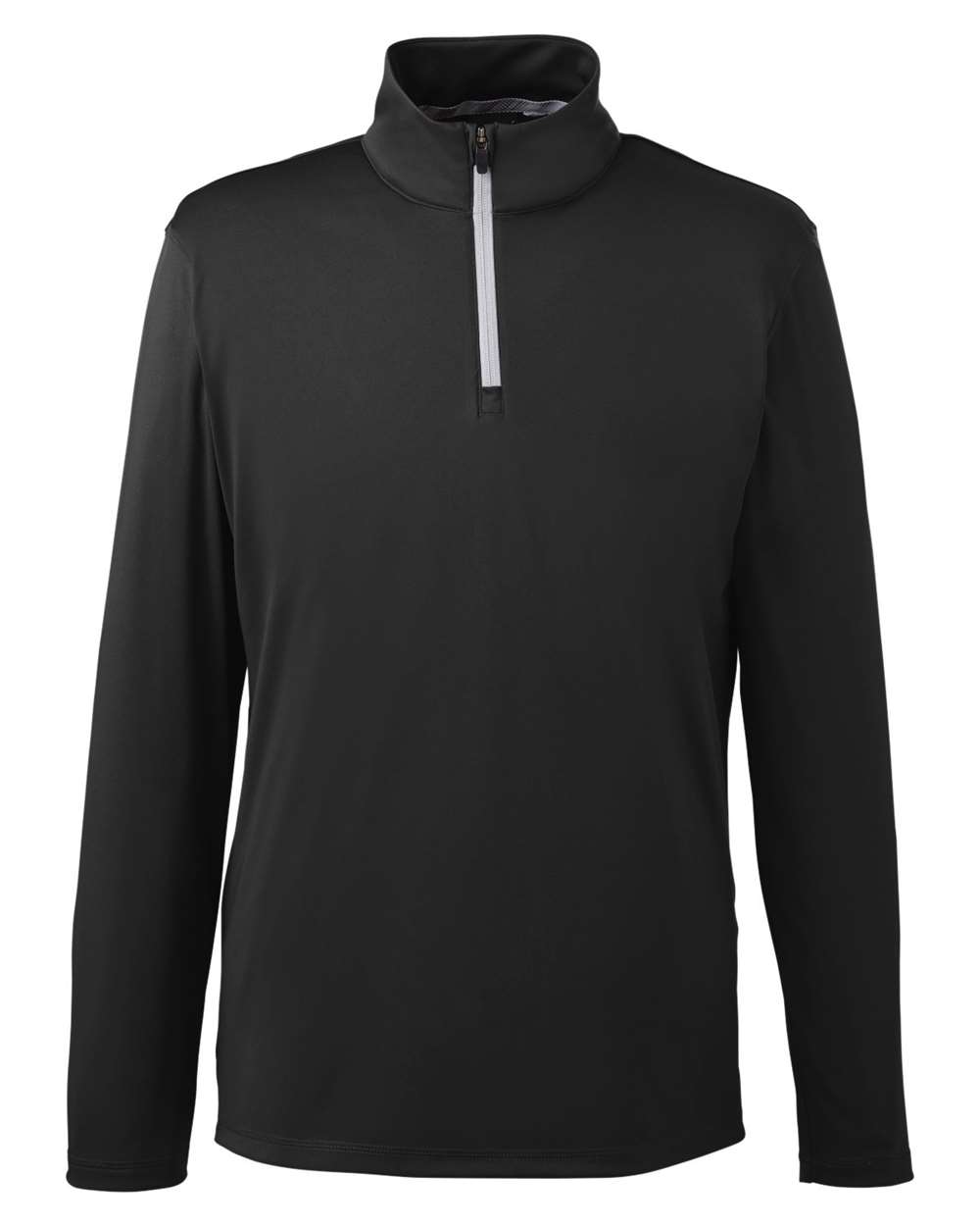 Men's Icon Quarter-Zip Pullover - Front - B17746503 - Puma Black