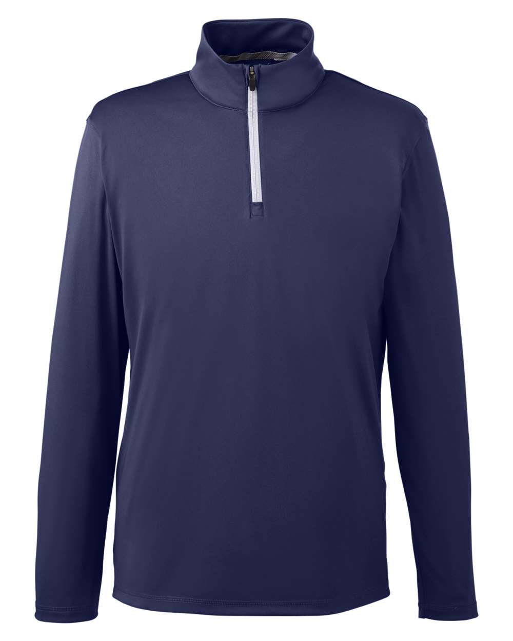 Men's Icon Quarter-Zip Pullover - Front - B17746593 - Peacoat