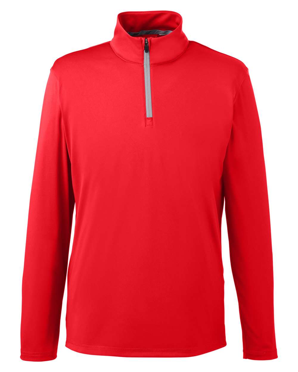 Men's Icon Quarter-Zip Pullover - Front - B17746703 - High Risk Red