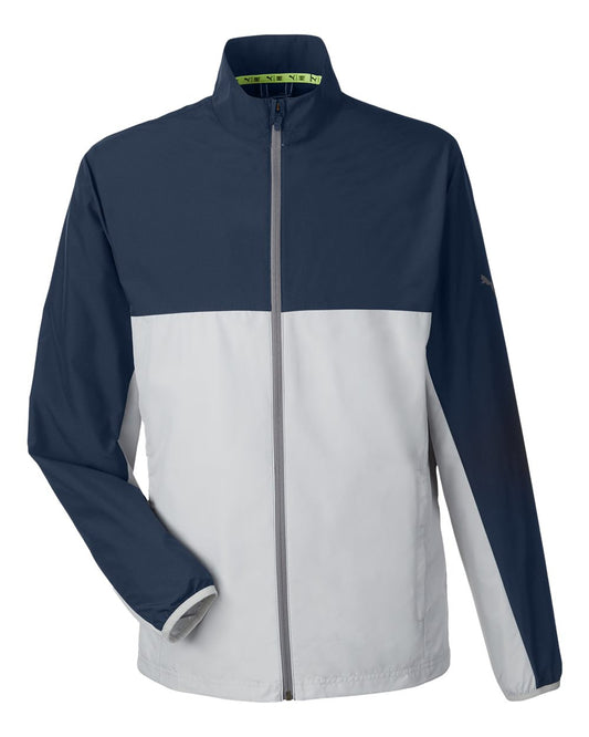 Men's 1st Mile Wind Jacket - Front - B18546653 - Navy Blazer/ High Rise