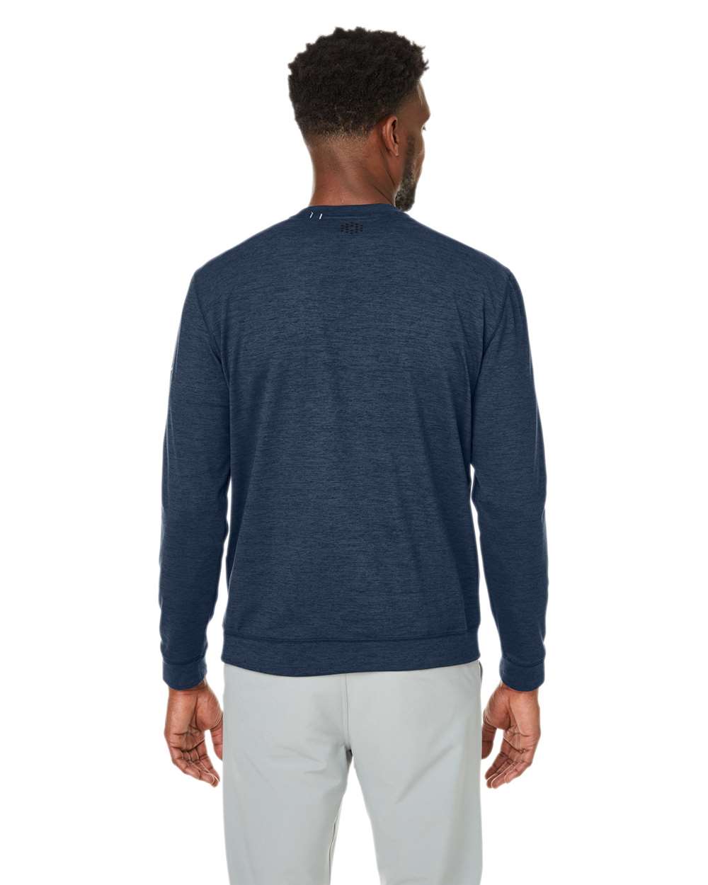 Men's Cloudspun Crewneck Sweatshirt - OnModelBack - B15246103 - Navy Blazer