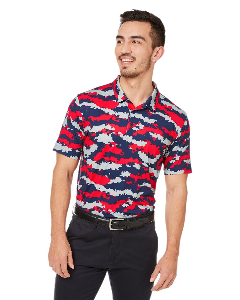 Men's Mattr Volition Flanked Polo - styleImage
