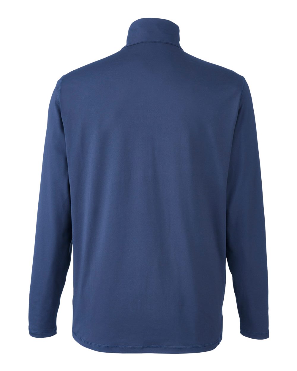 Men's Cloudspun Quarter-Zip Pullover - Back - B15446103 - Navy Blazer Heather