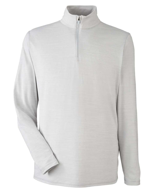 Men's Cloudspun Quarter-Zip Pullover - Front - B15446653 - High Rise Heather