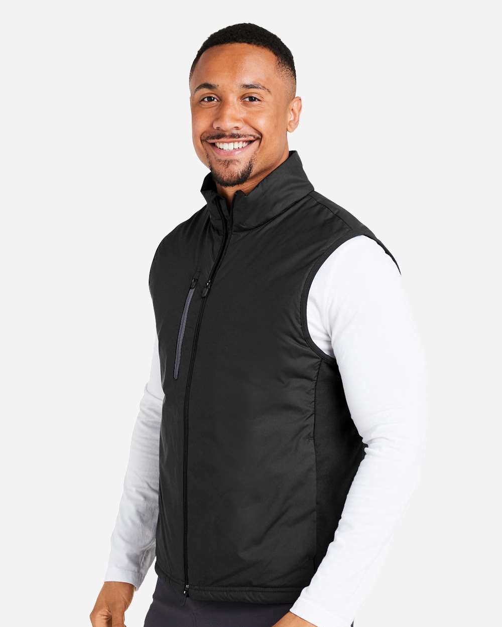 Men's Hielands Vest - OnModelSide - B19746503 - Puma Black