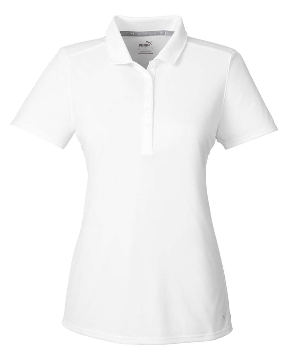 Women's Gamer Golf Polo - Front - B15546003 - Bright White