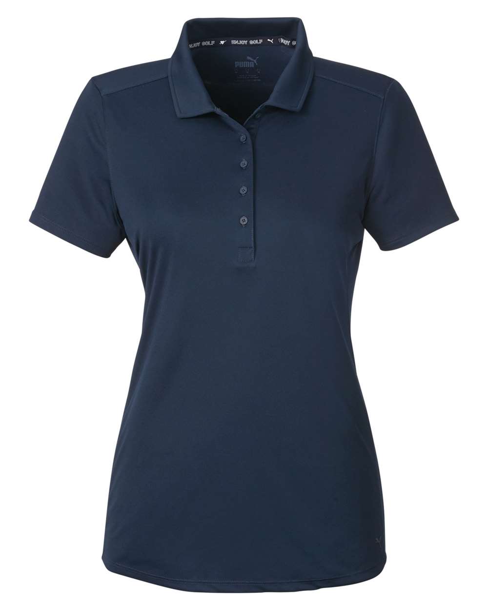 Women's Gamer Golf Polo - Front - B15546653 - Navy Blazer