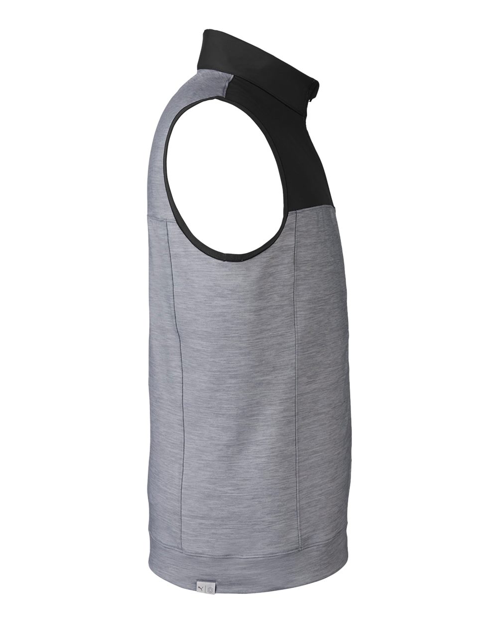 Men's Cloudspun Colorblock Vest - DirectSide - B16246503 - Puma Black/ Quiet Shade Heather