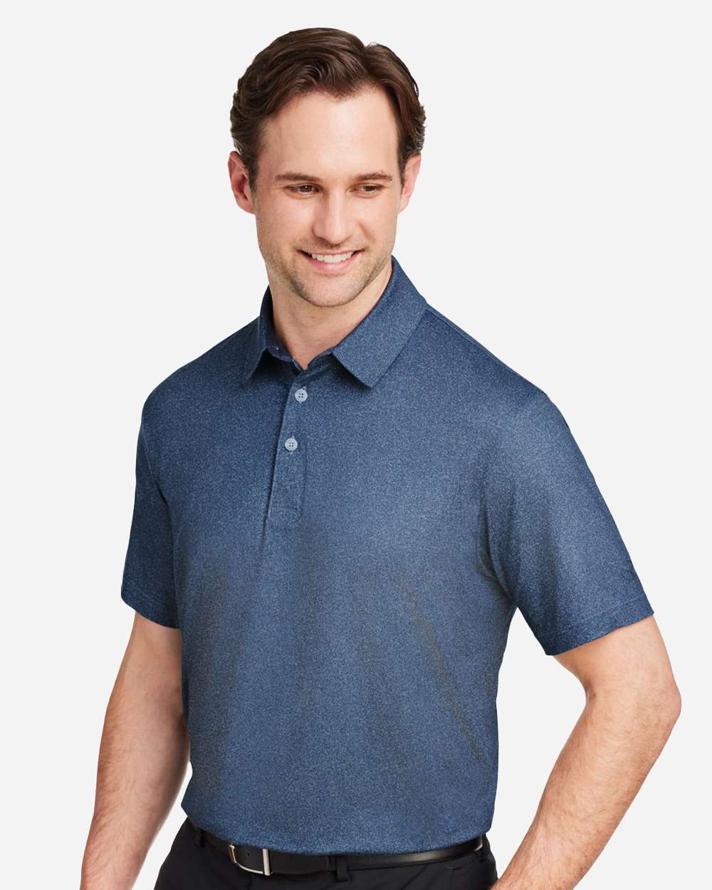 Men's Cloudspun Primary Polo - OnModelSide - B16746653 - Evening Sky