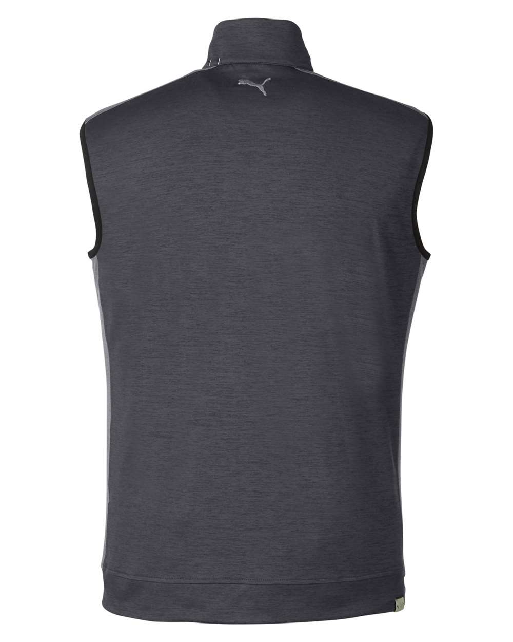 Men's T7 Cloudspun Vest - Back - B18746503 - Puma Black Heather/ Quiet Shade