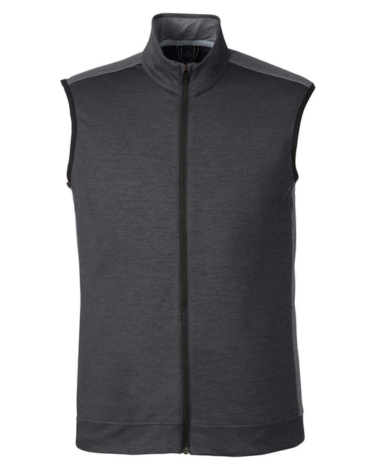 Men's T7 Cloudspun Vest - Front - B18746503 - Puma Black Heather/ Quiet Shade