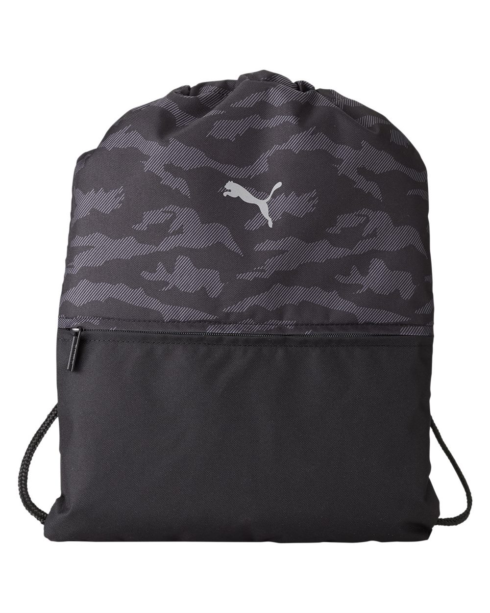 Camo Drawstring Backpack - styleImage