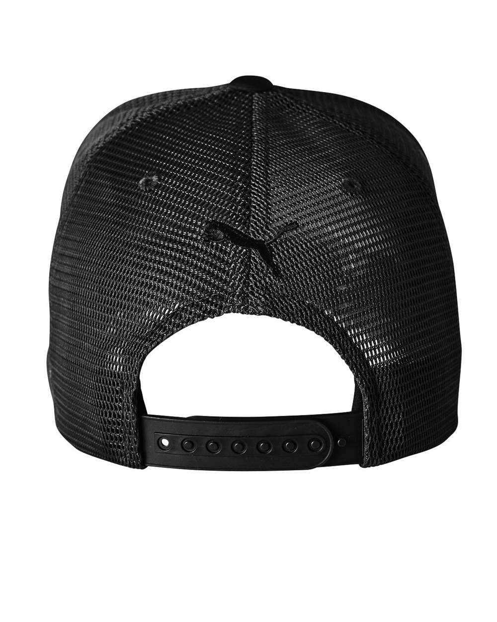 110 Snapback Trucker Cap - Back - B15046500 - Puma Black/ Puma Black