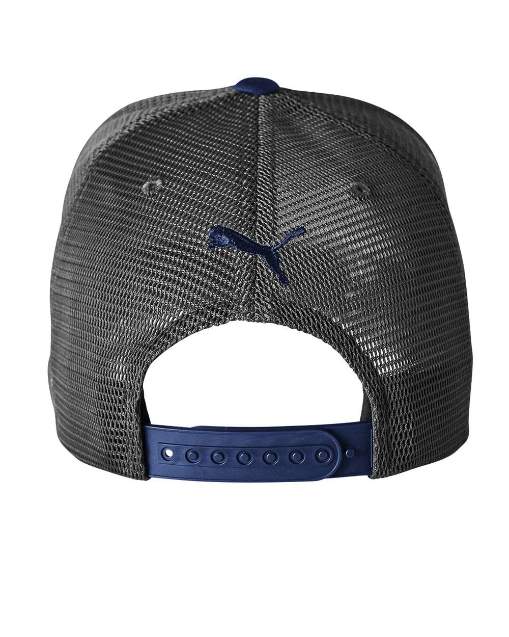 110 Snapback Trucker Cap - Back - B15046590 - Peacoat/ Quiet Shade