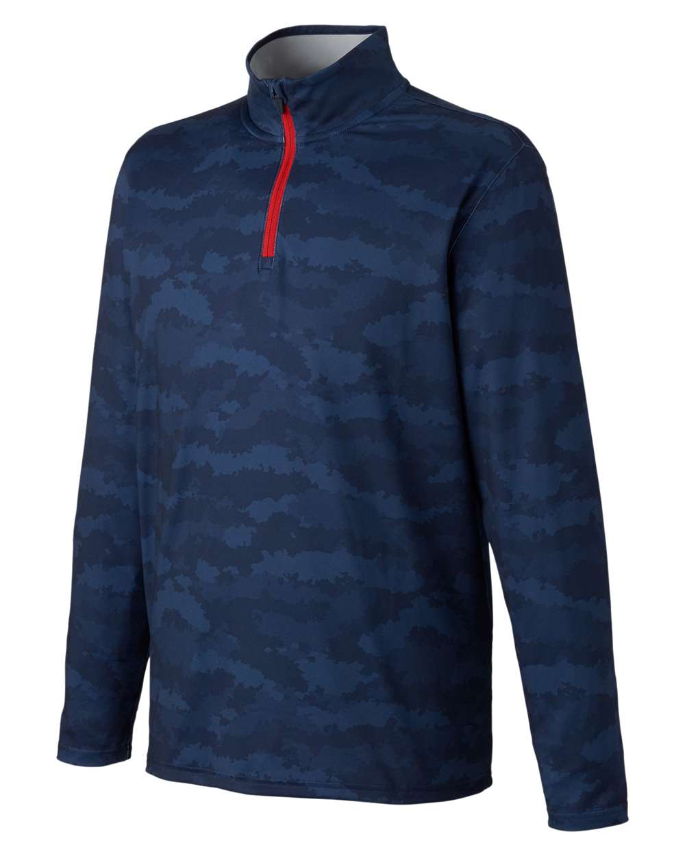 Men's Volition Flanked Quarter-Zip Pullover - DirectSide - B19146653 - Navy Blazer