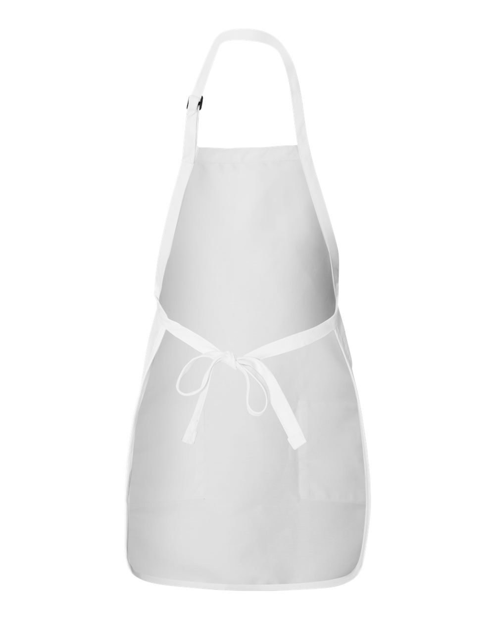 Full-Length Apron with Pockets - Back - B17095000 - White