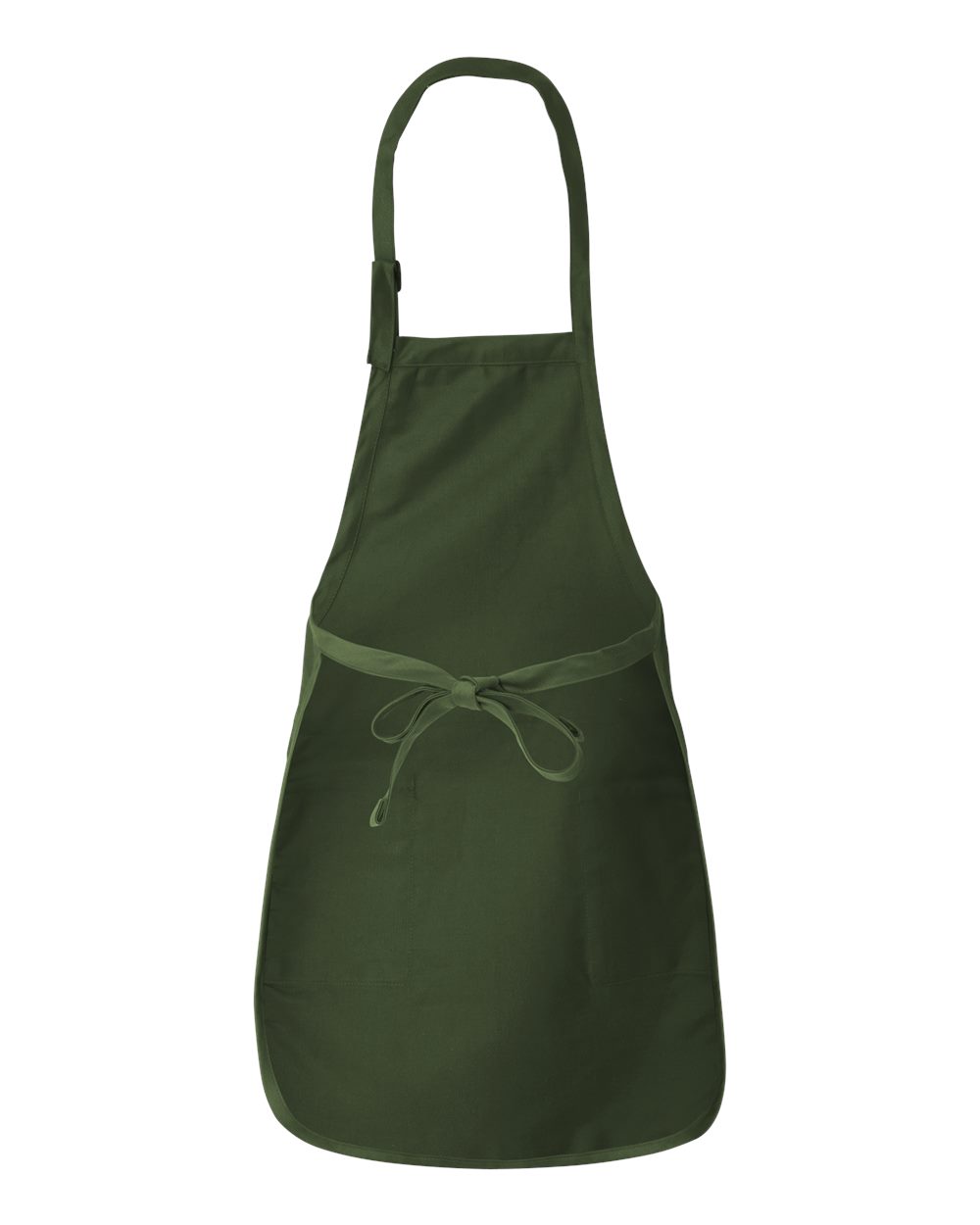 Full-Length Apron with Pockets - Back - B17095540 - Forest