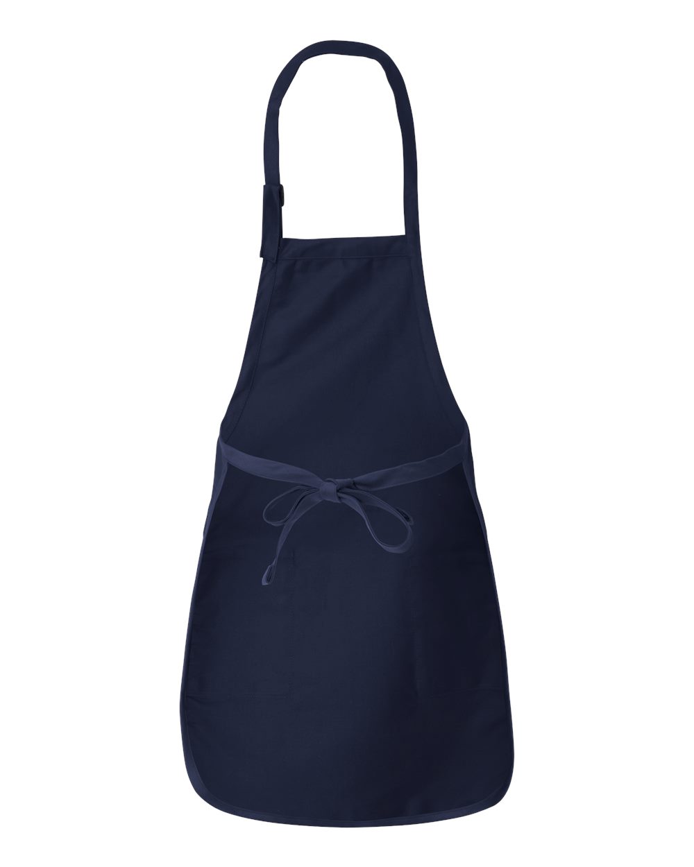 Full-Length Apron with Pockets - Back - B17095650 - Navy