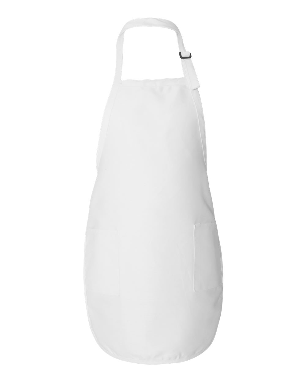 Full-Length Apron with Pockets - Front - B17095000 - White