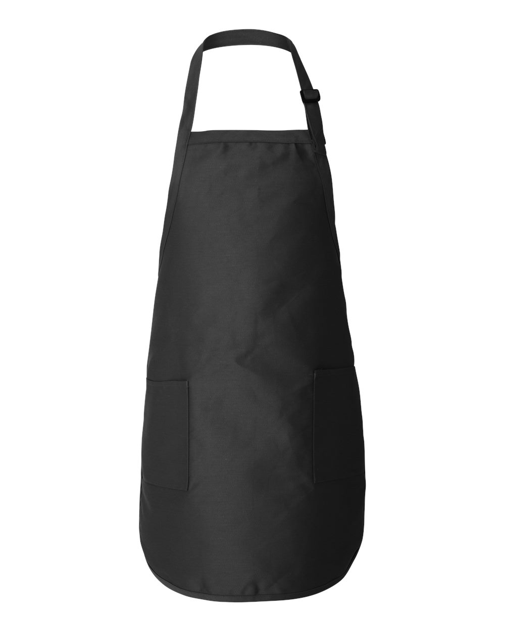 Full-Length Apron with Pockets - Front - B17095500 - Black
