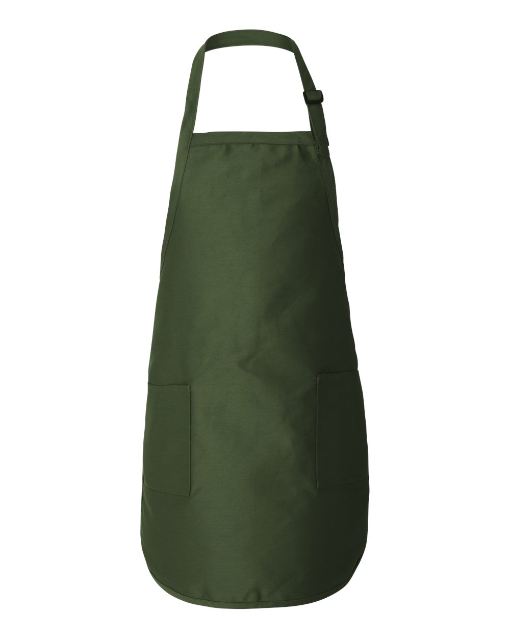 Full-Length Apron with Pockets - Front - B17095540 - Forest