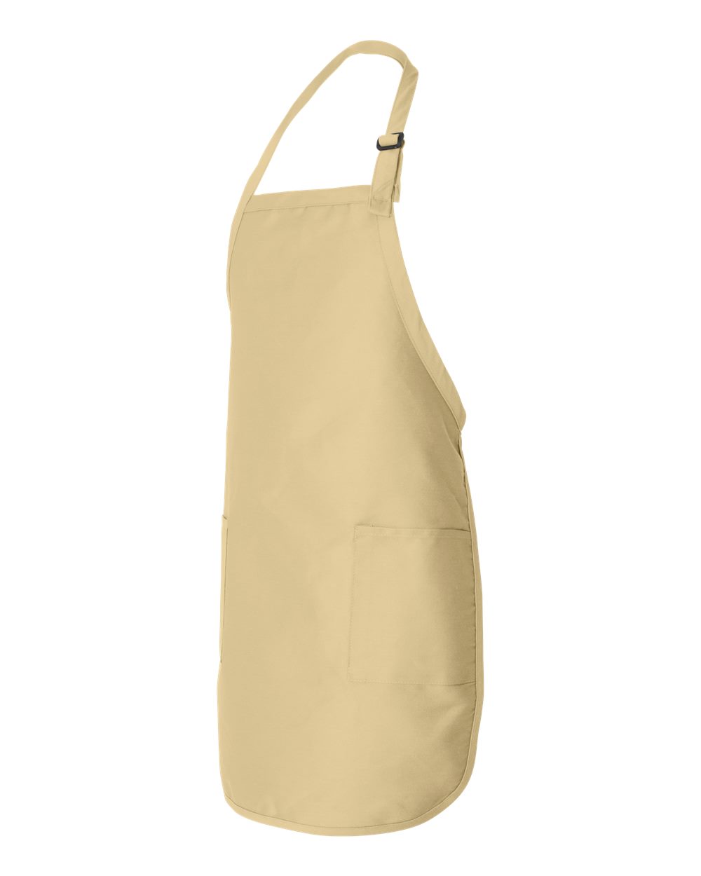Full-Length Apron with Pockets - Side - B17095240 - Natural