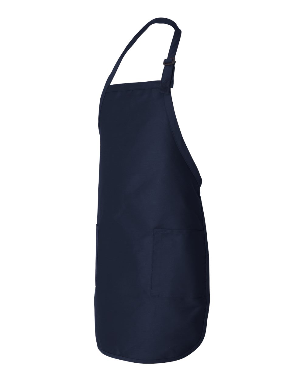 Full-Length Apron with Pockets - Side - B17095650 - Navy