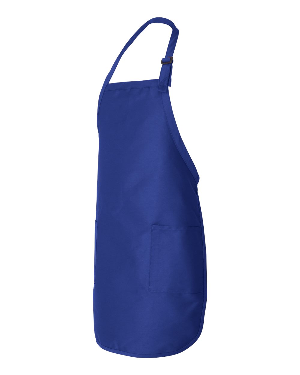 Full-Length Apron with Pockets - Side - B17095750 - Royal