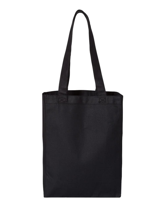 12L Gussetted Shopping Bag - Front - B45395500 - Black