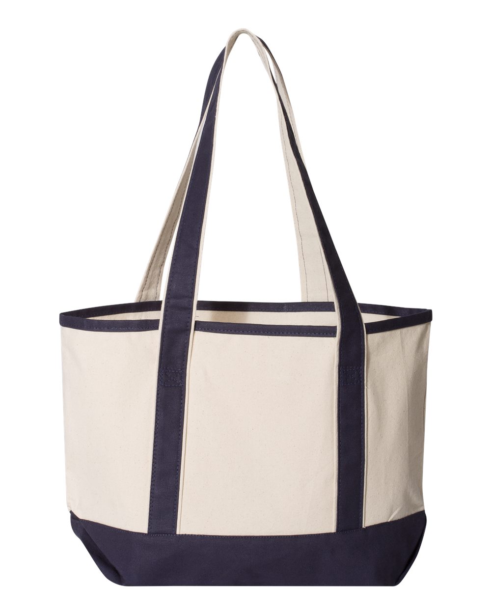 20L Small Deluxe Tote - Back - B45495650 - Natural/ Navy