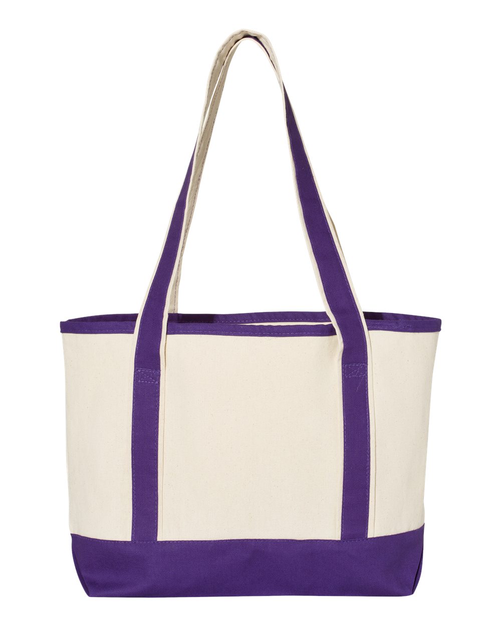 20L Small Deluxe Tote - Back - B45495670 - Natural/ Purple
