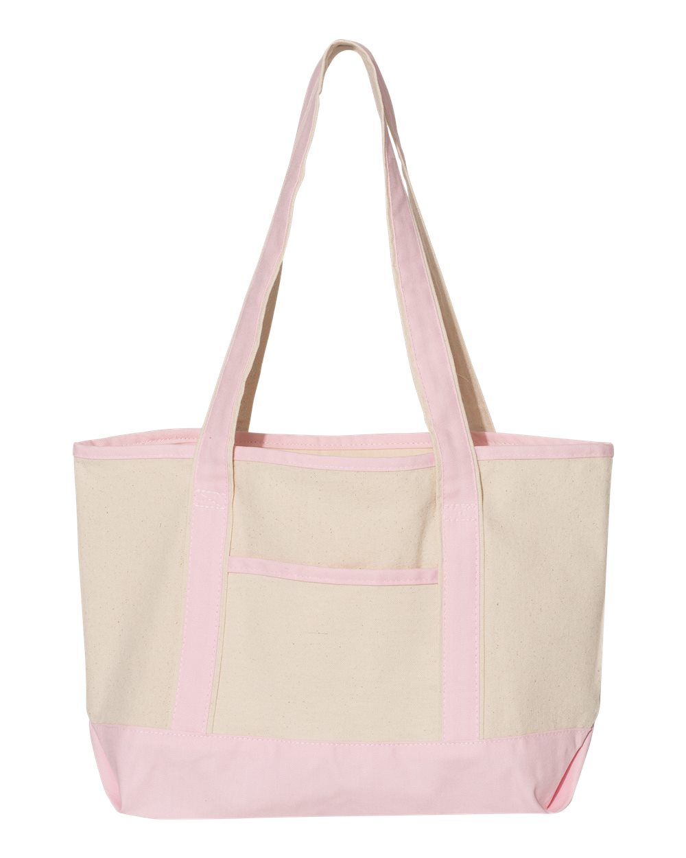 20L Small Deluxe Tote - Front - B45495300 - Natural/ Light Pink