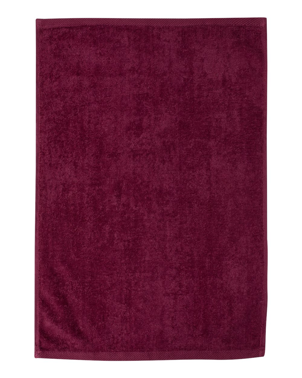Hemmed Hand Towel - Front - B05895530 - Maroon