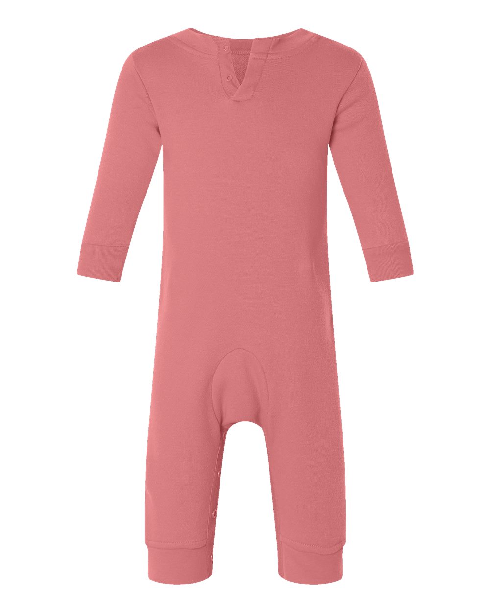 Infant Fleece One-Piece - Back - B07238272 - Mauvelous