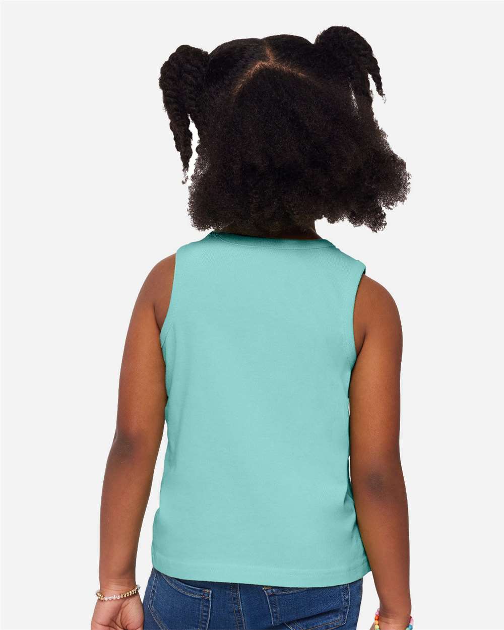 Toddler Fine Jersey Tank - OnModelBack - B08538203 - Saltwater