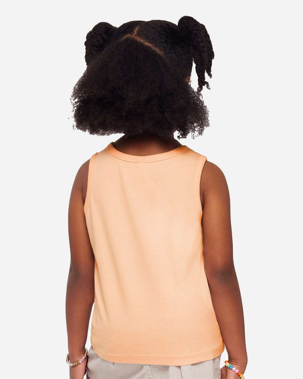 Toddler Fine Jersey Tank - OnModelBack - B08538853 - Sunset