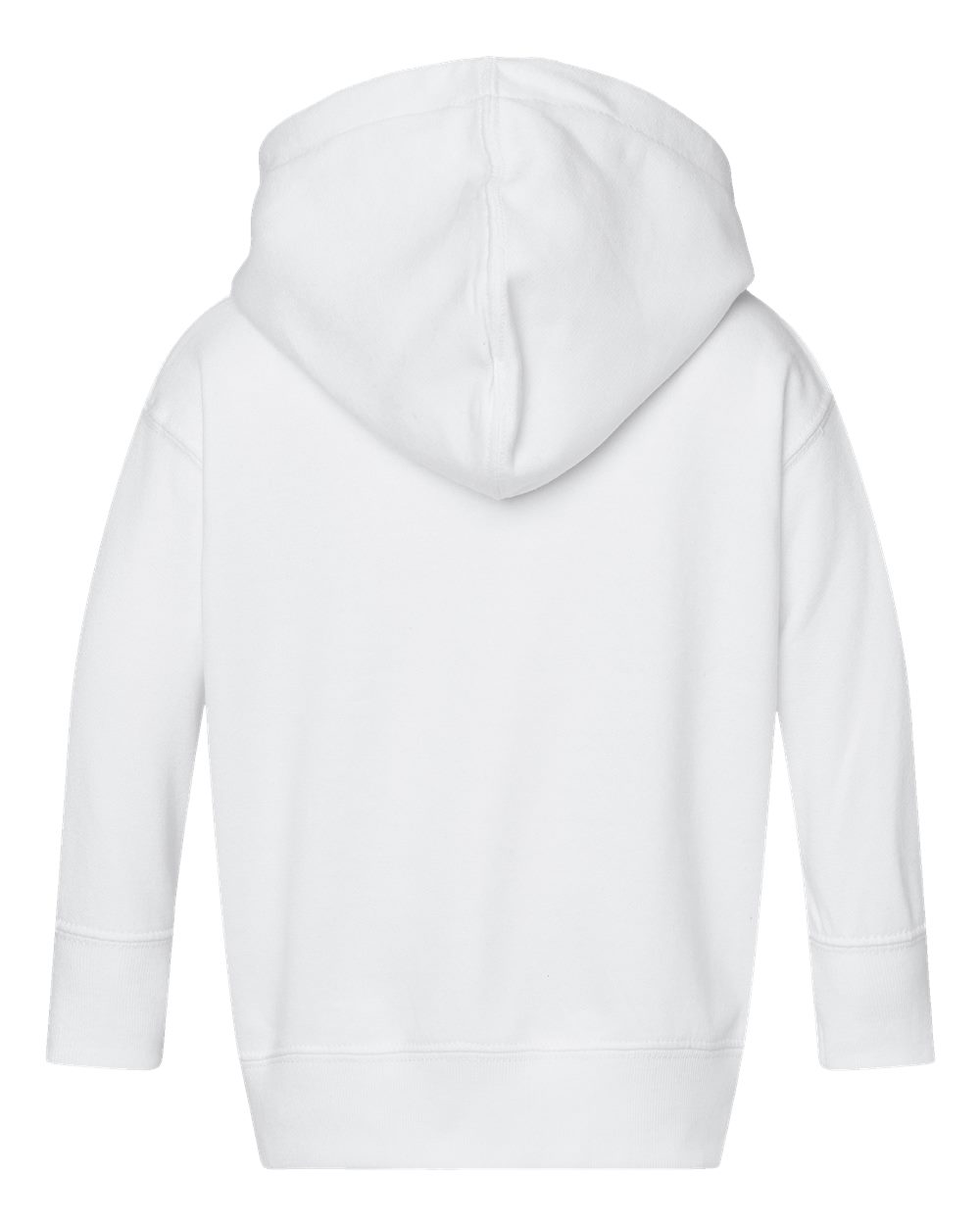 Infant Full-Zip Fleece Hoodie Sweatshirt - Back - B86838003 - White