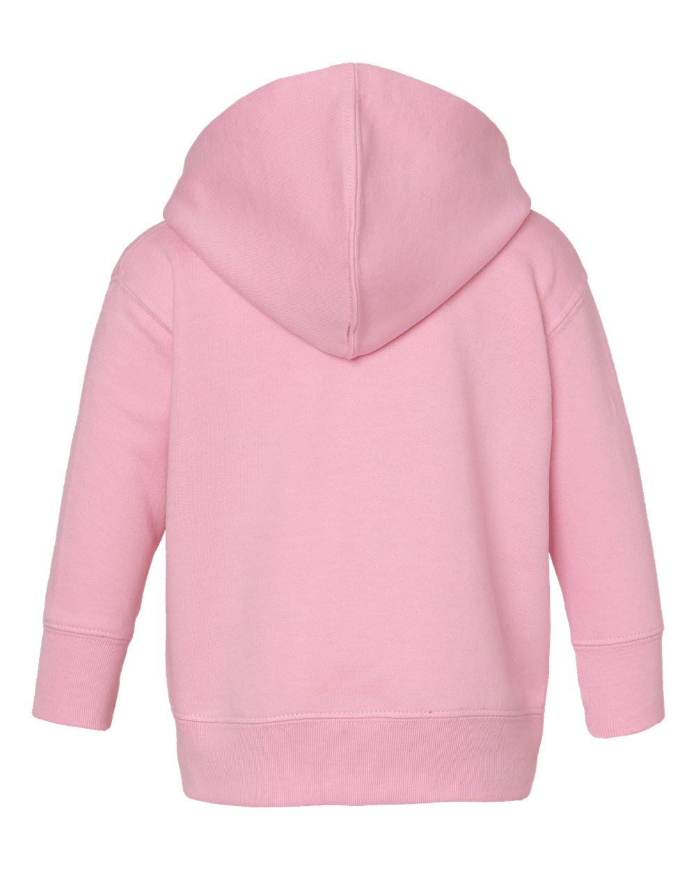 Infant Full-Zip Fleece Hoodie Sweatshirt - Back - B86838302 - Pink