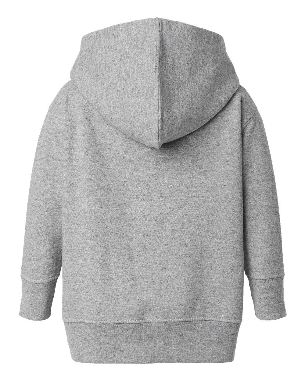 Infant Full-Zip Fleece Hoodie Sweatshirt - Back - B86838582 - Heather