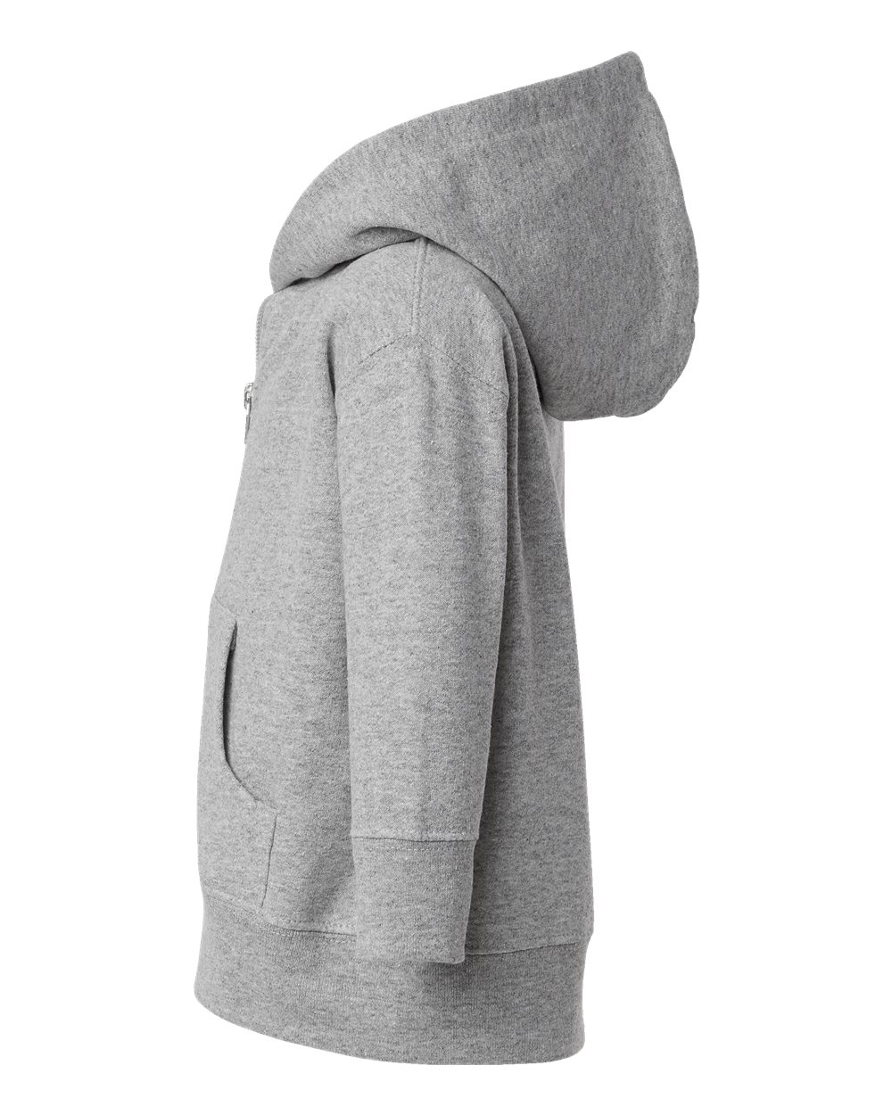Infant Full-Zip Fleece Hoodie Sweatshirt - DirectSide - B86838582 - Heather