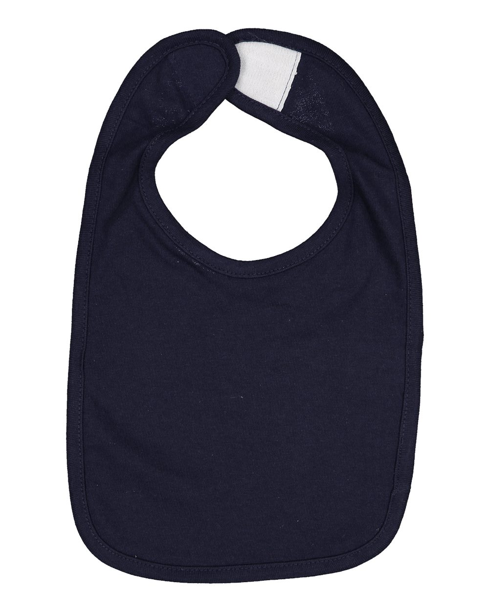 Infant Premium Jersey Bib - Front - B36938650 - Navy