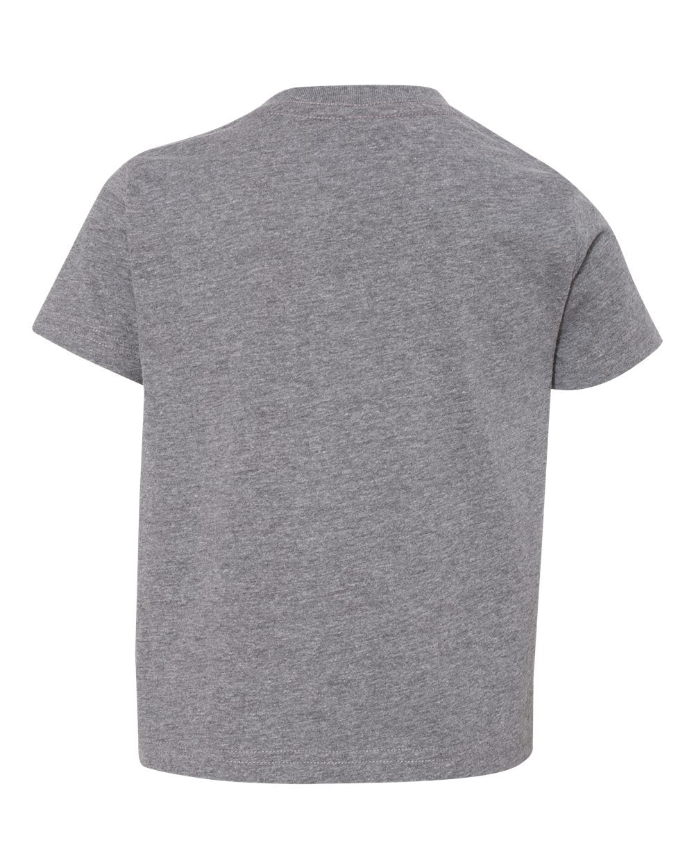 Toddler Fine Jersey Tee - Back - B31838133 - Granite Heather