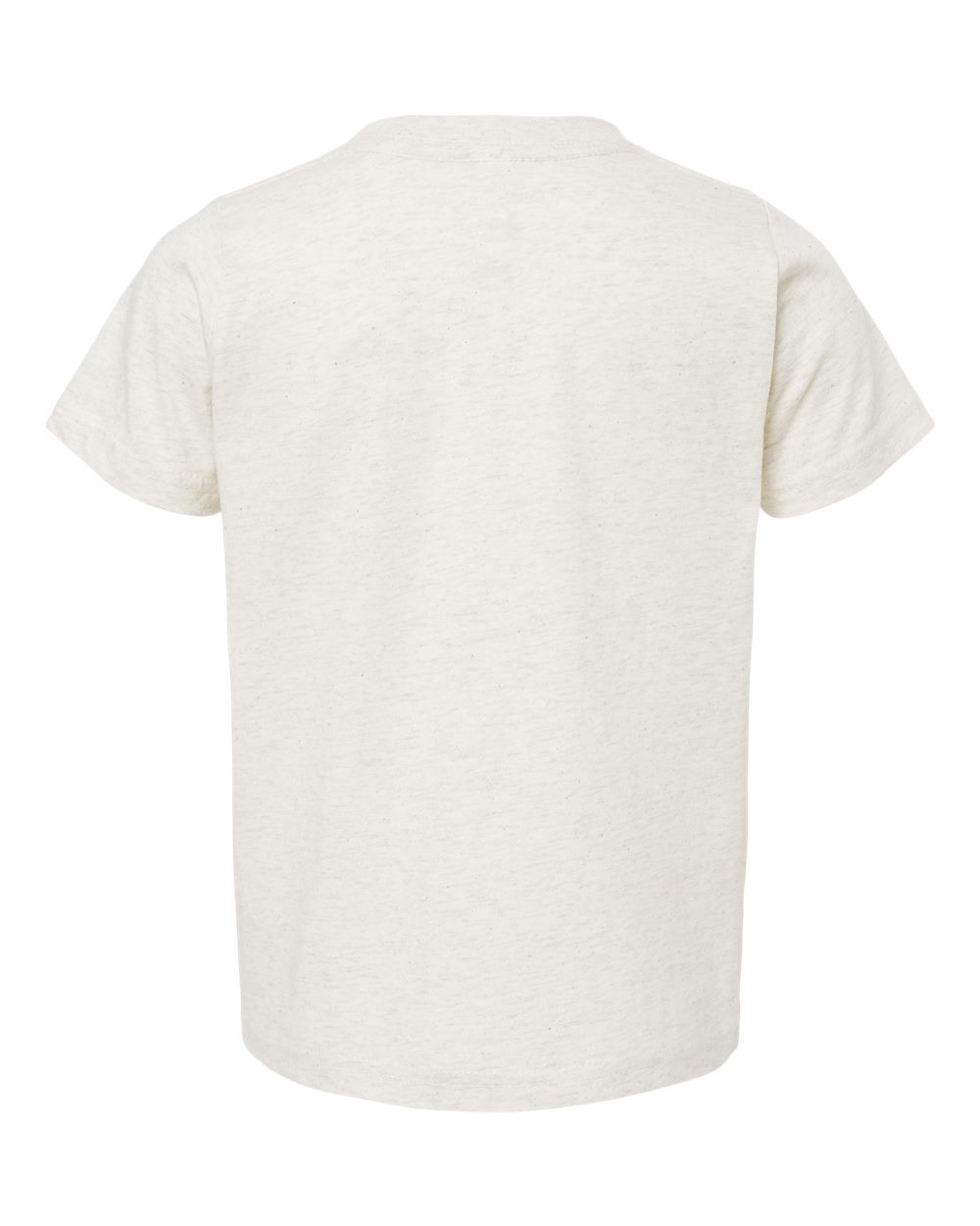 Toddler Fine Jersey Tee - Back - B31838243 - Natural Heather