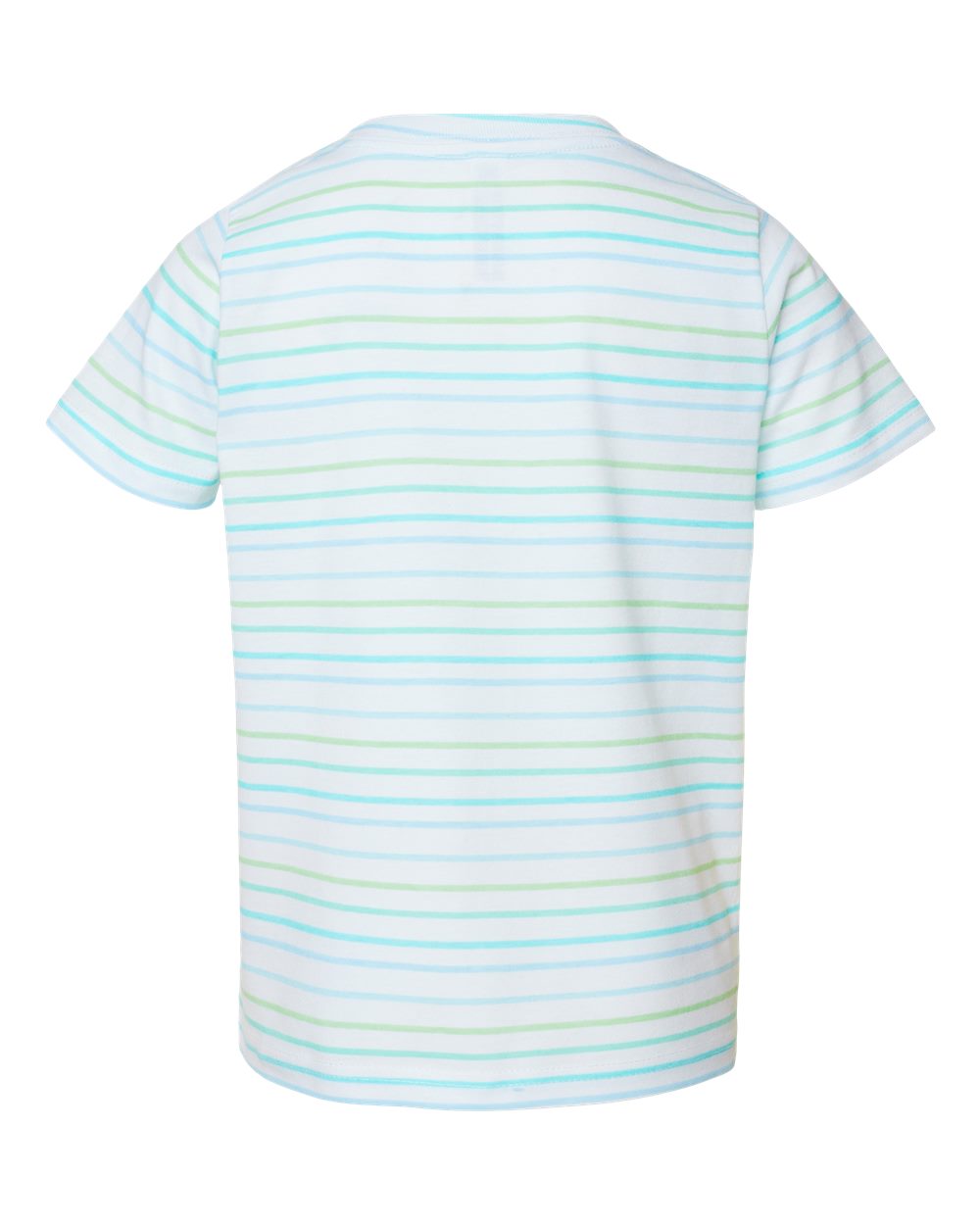 Toddler Fine Jersey Tee - Back - B31838373 - Marine Stripe