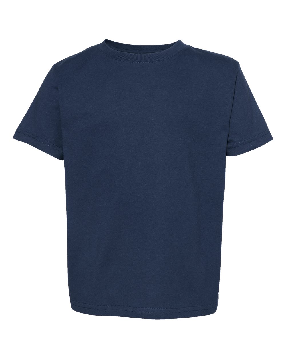 Toddler Fine Jersey Tee - Front - B31838943 - Denim