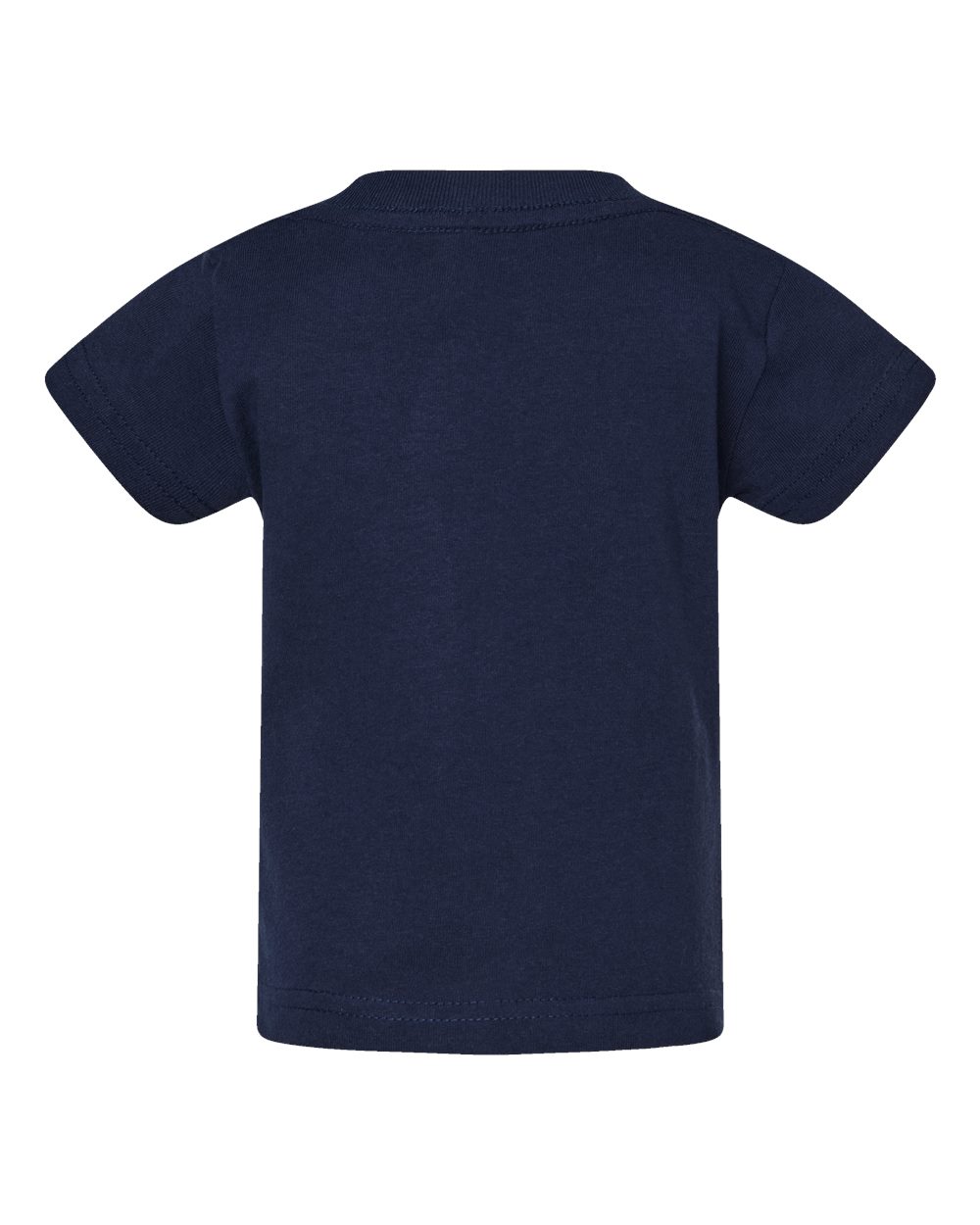 Infant Cotton Jersey Tee - Back - B30038652 - Navy