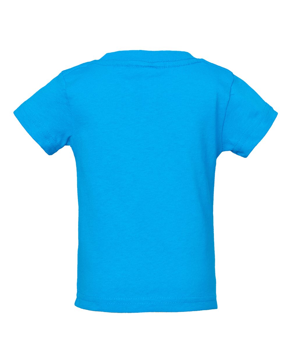 Infant Cotton Jersey Tee - Back - B30038782 - Turquoise
