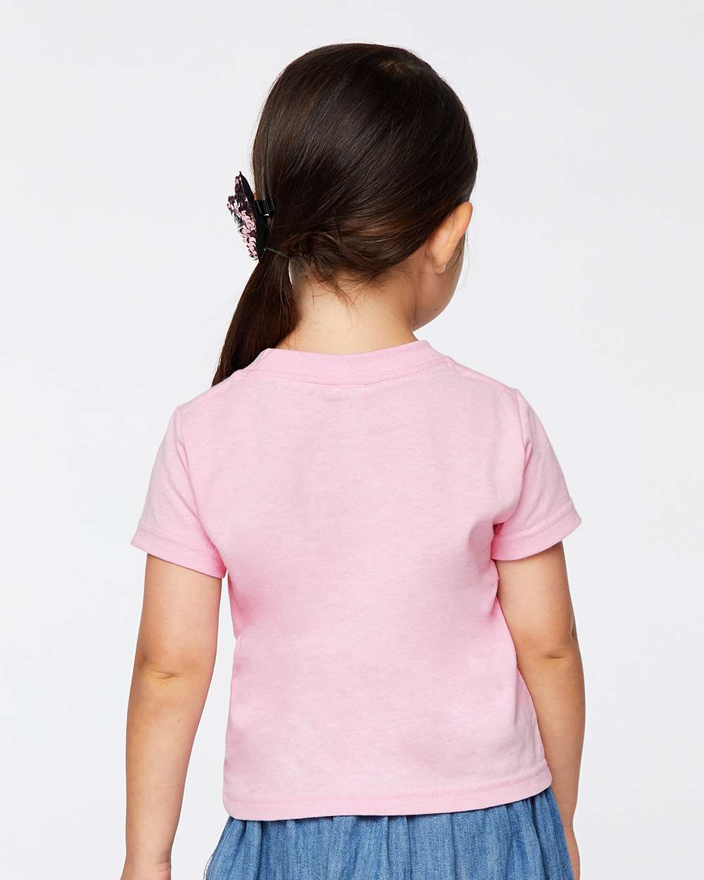 Youth Juvy T-Shirt - OnModelBack - B33838306 - Pink