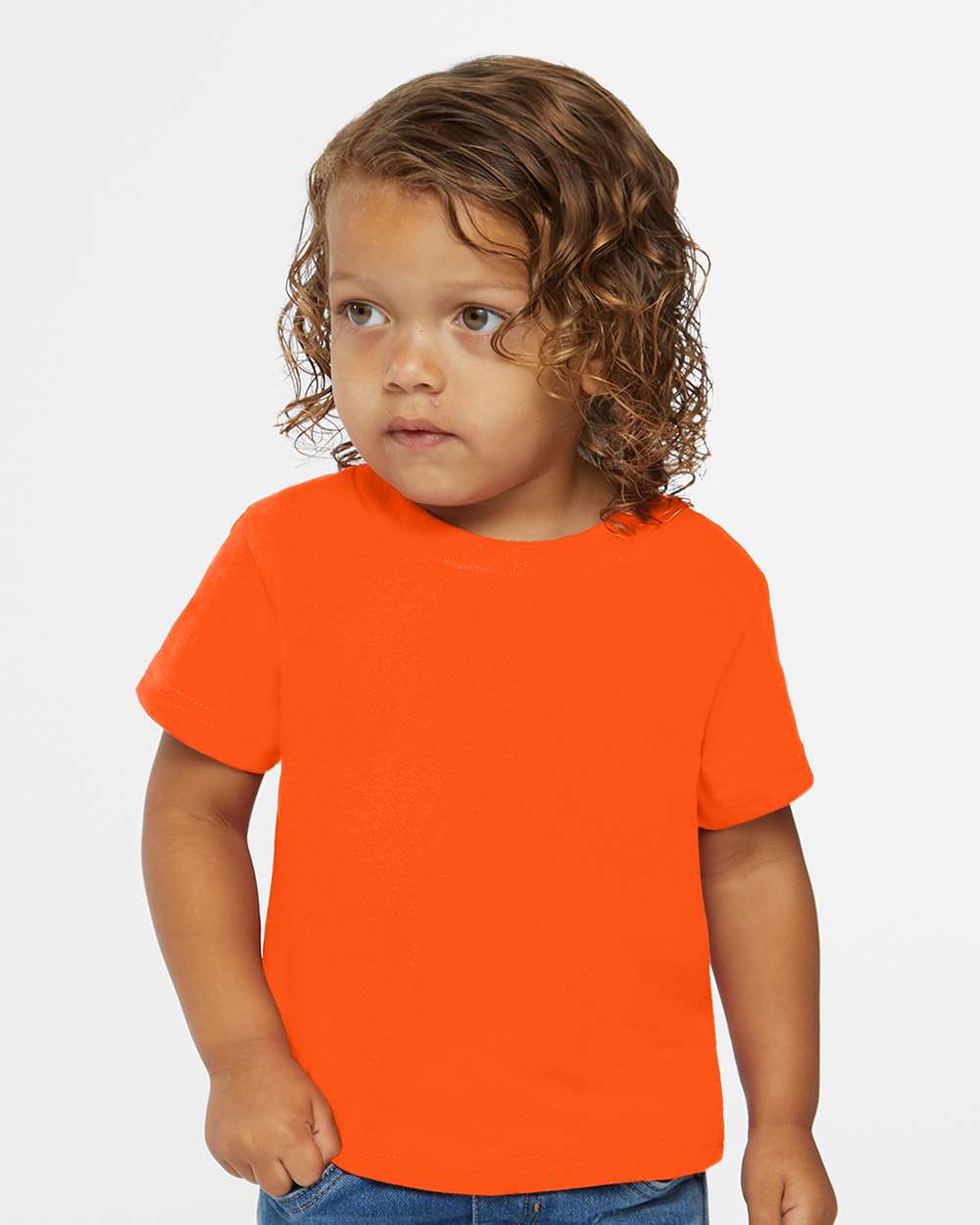 Youth Juvy T-Shirt - OnModelFront - B33838666 - Orange